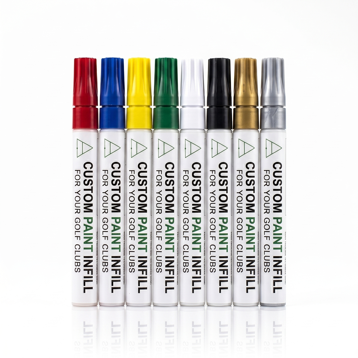 Classic Golf Club Paint Fill Pens – 8 Colour Set