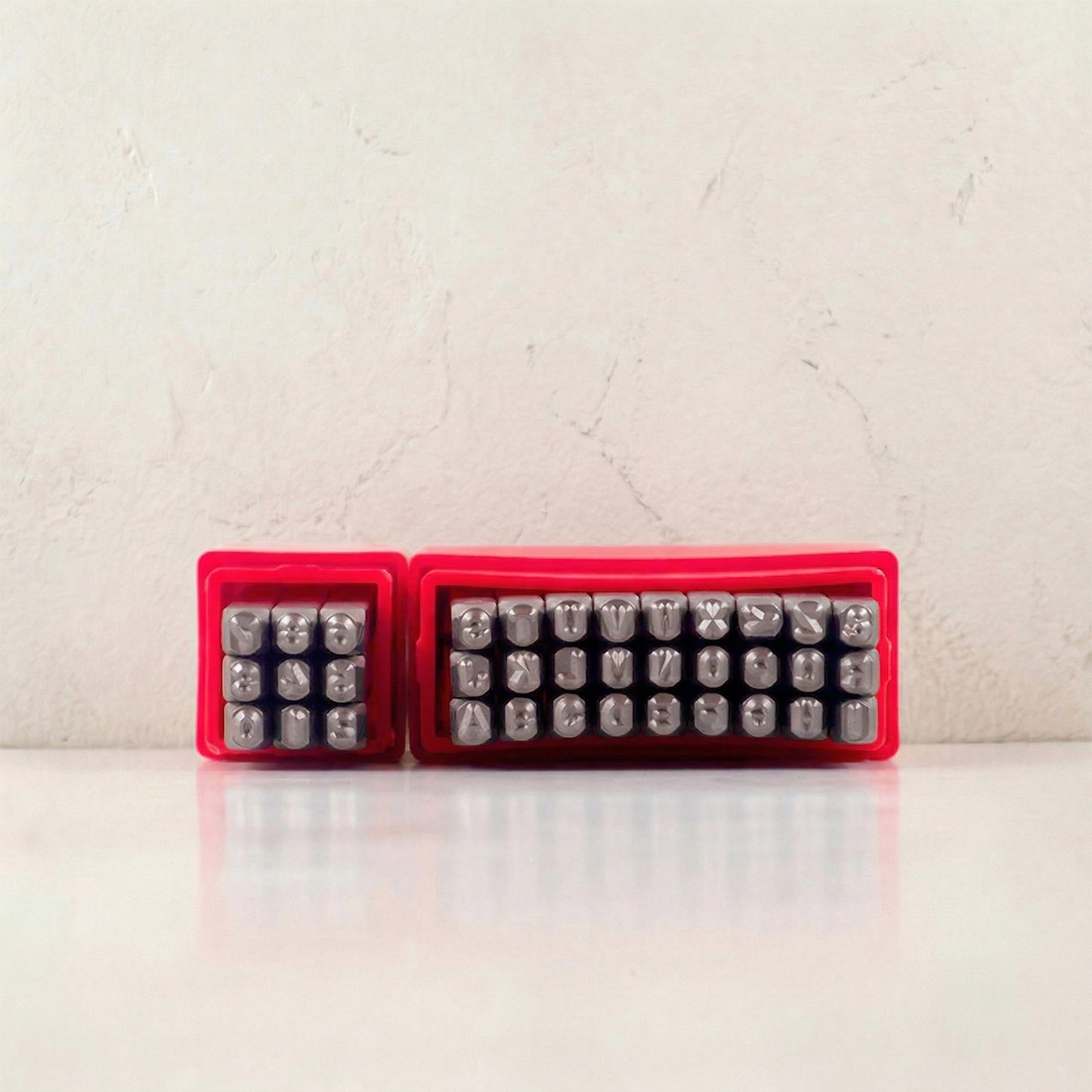 Wedge Stamp Set – Full Alphabet & Numbers (A–Z + 0–9)