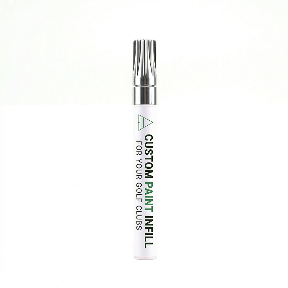 Silver golf club paint fill pen