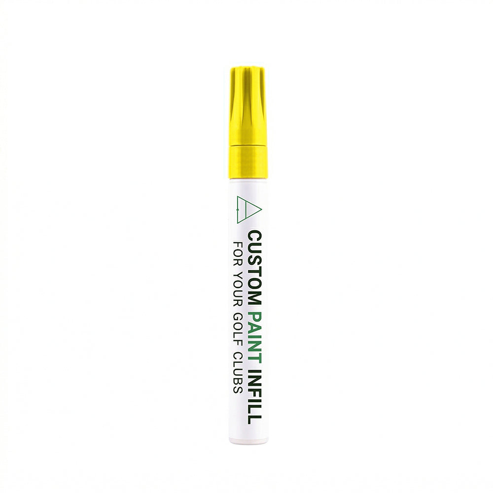 Yellow golf club paint fill pen